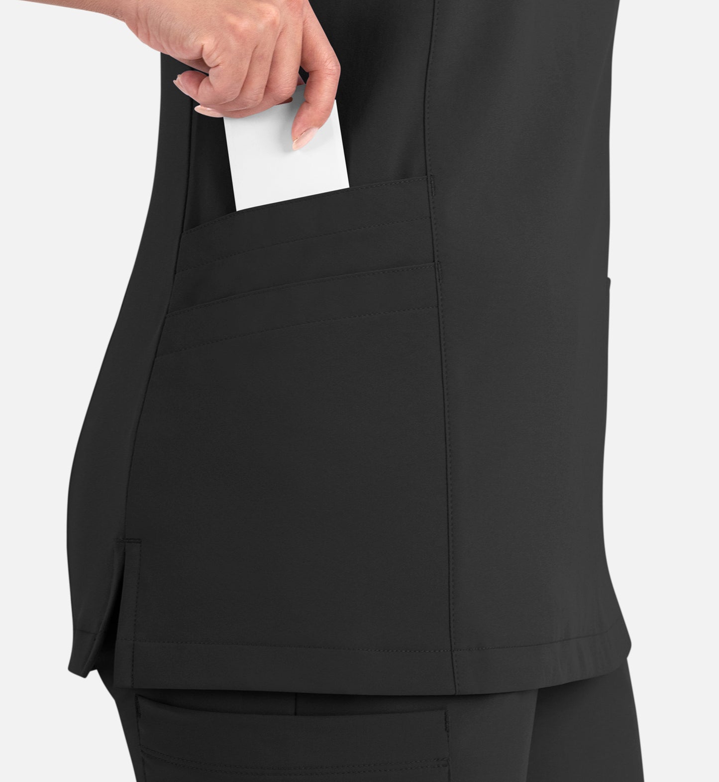 Women Maevn Momentum Mock Wrap Top 5002