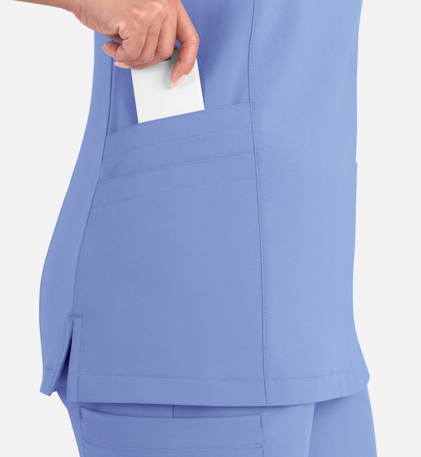 Women Maevn Momentum Mock Wrap Top 5002