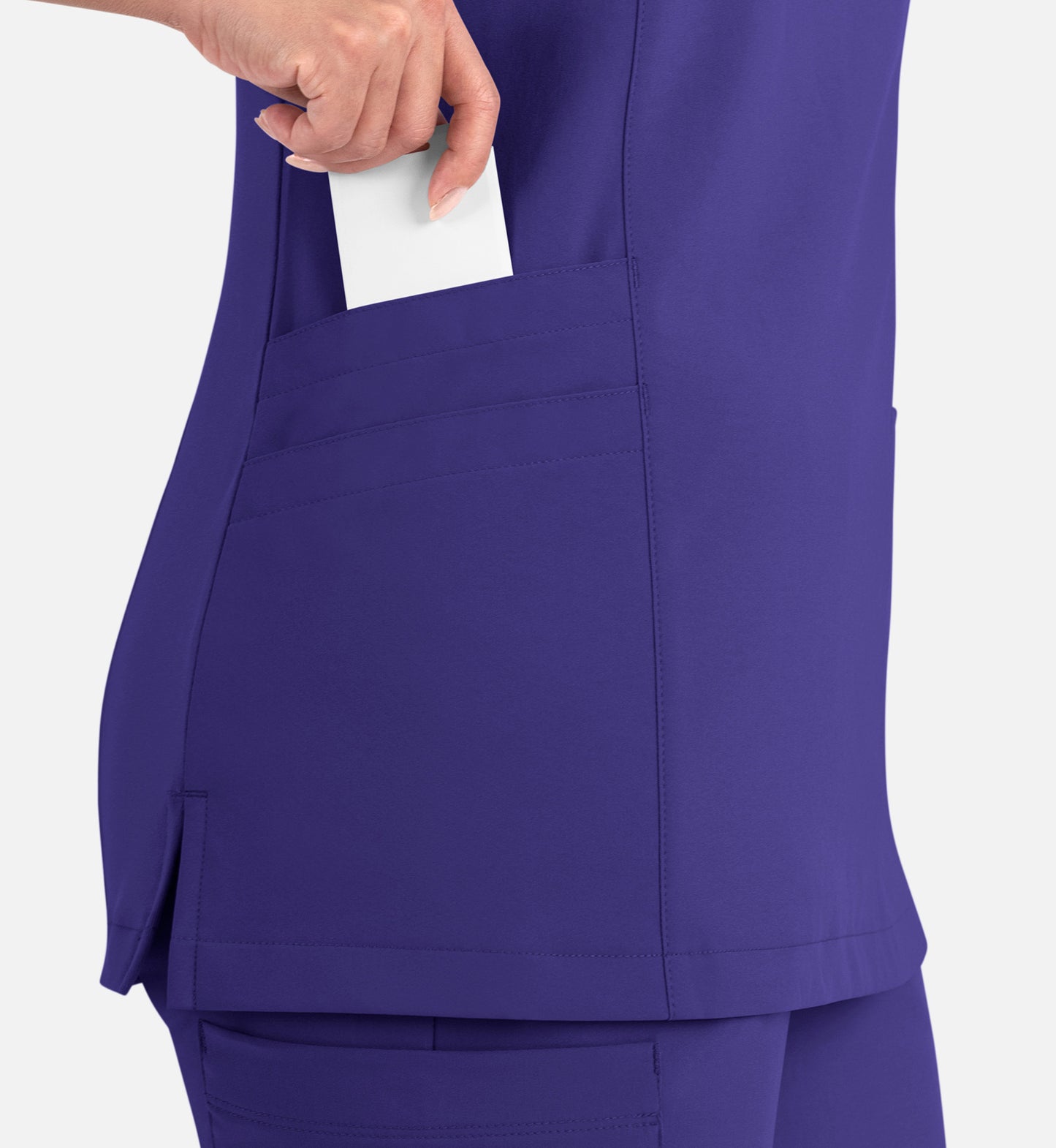 Women Maevn Momentum Mock Wrap Top 5002