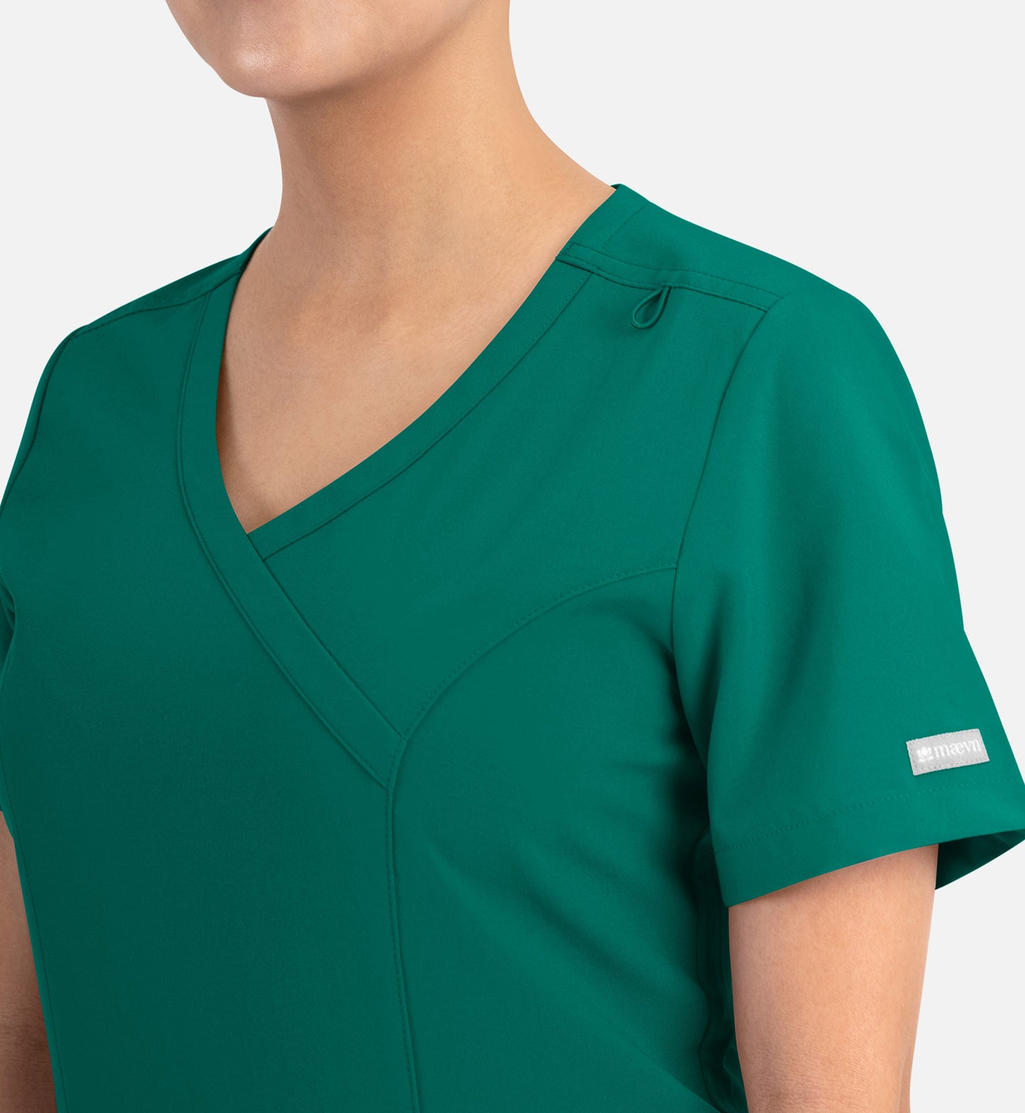 Women Maevn Momentum Mock Wrap Top 5002