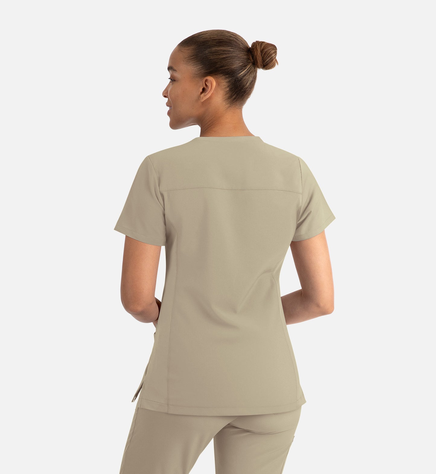 Women Maevn Momentum Mock Wrap Top 5002