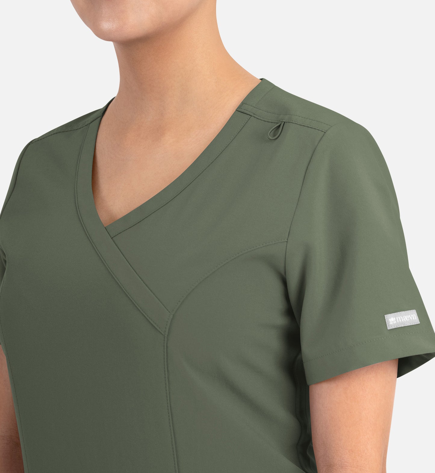 Women Maevn Momentum Mock Wrap Top 5002