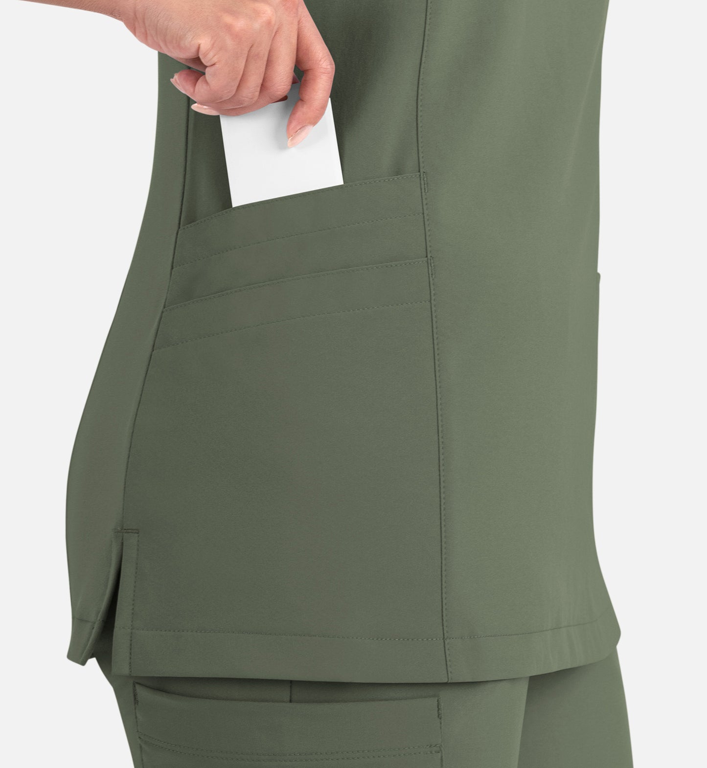 Women Maevn Momentum Mock Wrap Top 5002