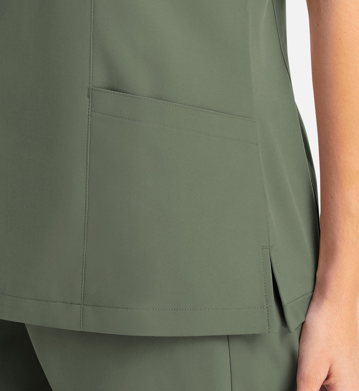 Women Maevn Momentum Mock Wrap Top 5002