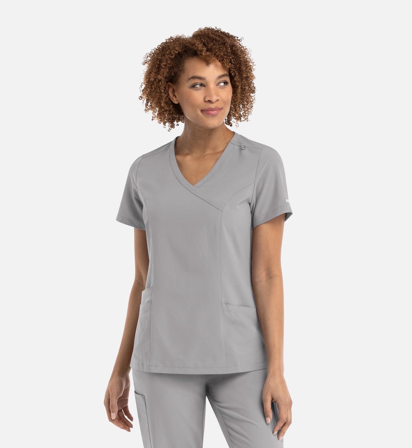 Women Maevn Momentum Mock Wrap Top 5002