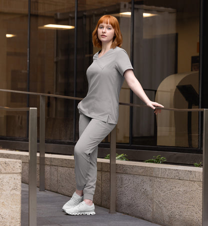 Women Maevn Momentum Mock Wrap Top 5002