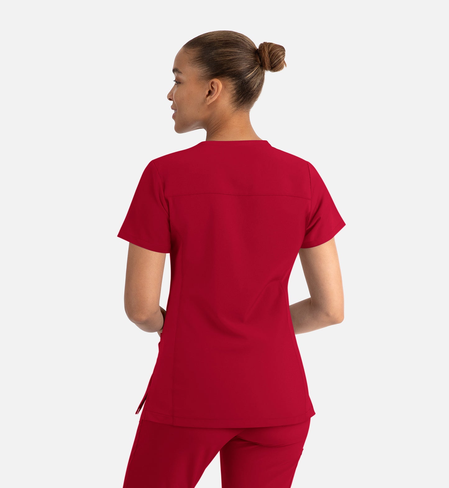 Women Maevn Momentum Mock Wrap Top 5002