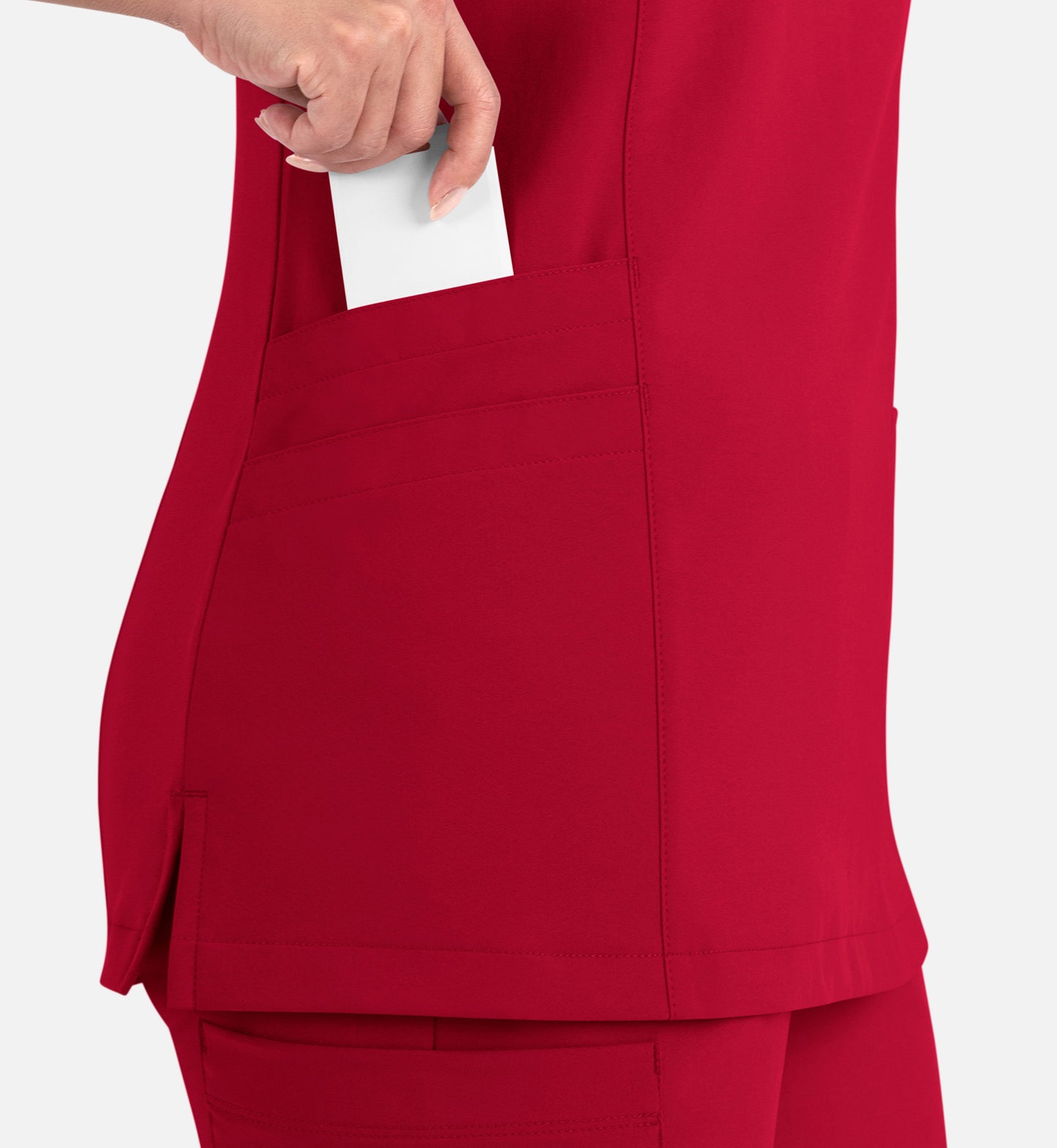 Women Maevn Momentum Mock Wrap Top 5002