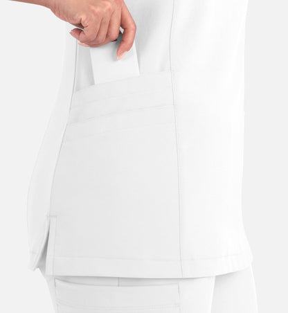 Women Maevn Momentum Mock Wrap Top 5002