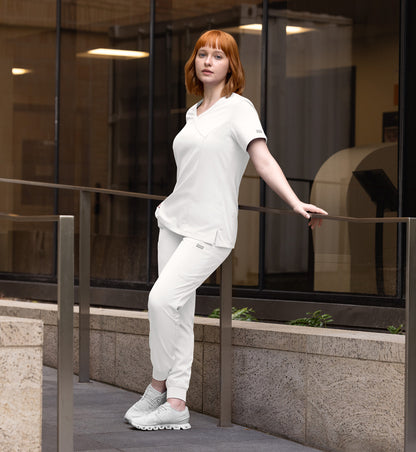 Women Maevn Momentum Mock Wrap Top 5002