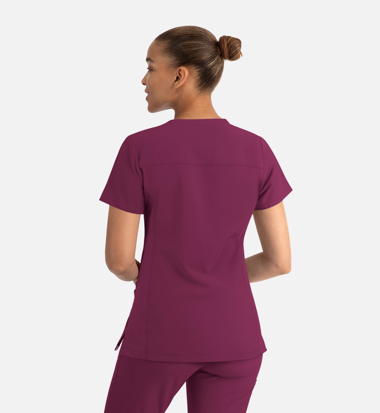 Women Maevn Momentum Mock Wrap Top 5002