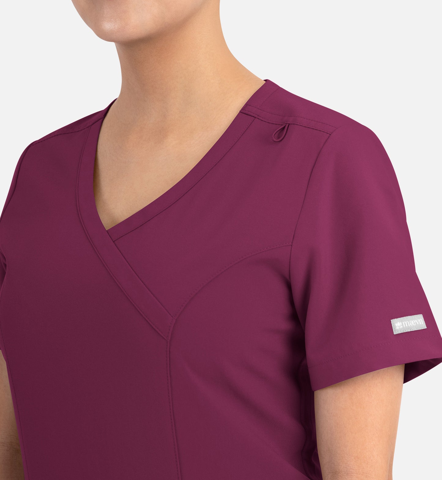 Women Maevn Momentum Mock Wrap Top 5002