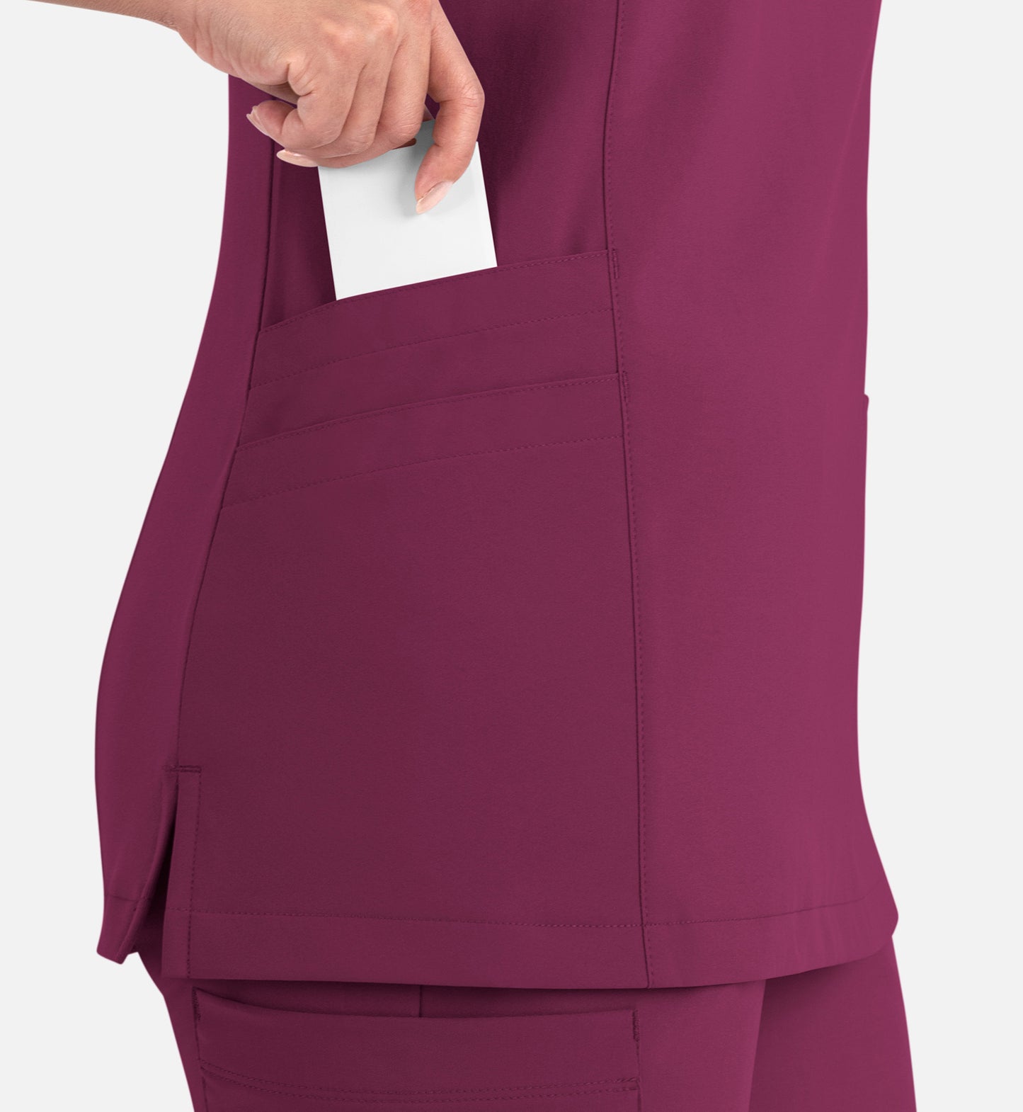 Women Maevn Momentum Mock Wrap Top 5002