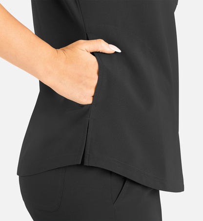 WOmen Maevn Momentum Round Neck Top 5005