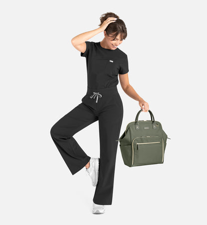 WOmen Maevn Momentum Round Neck Top 5005