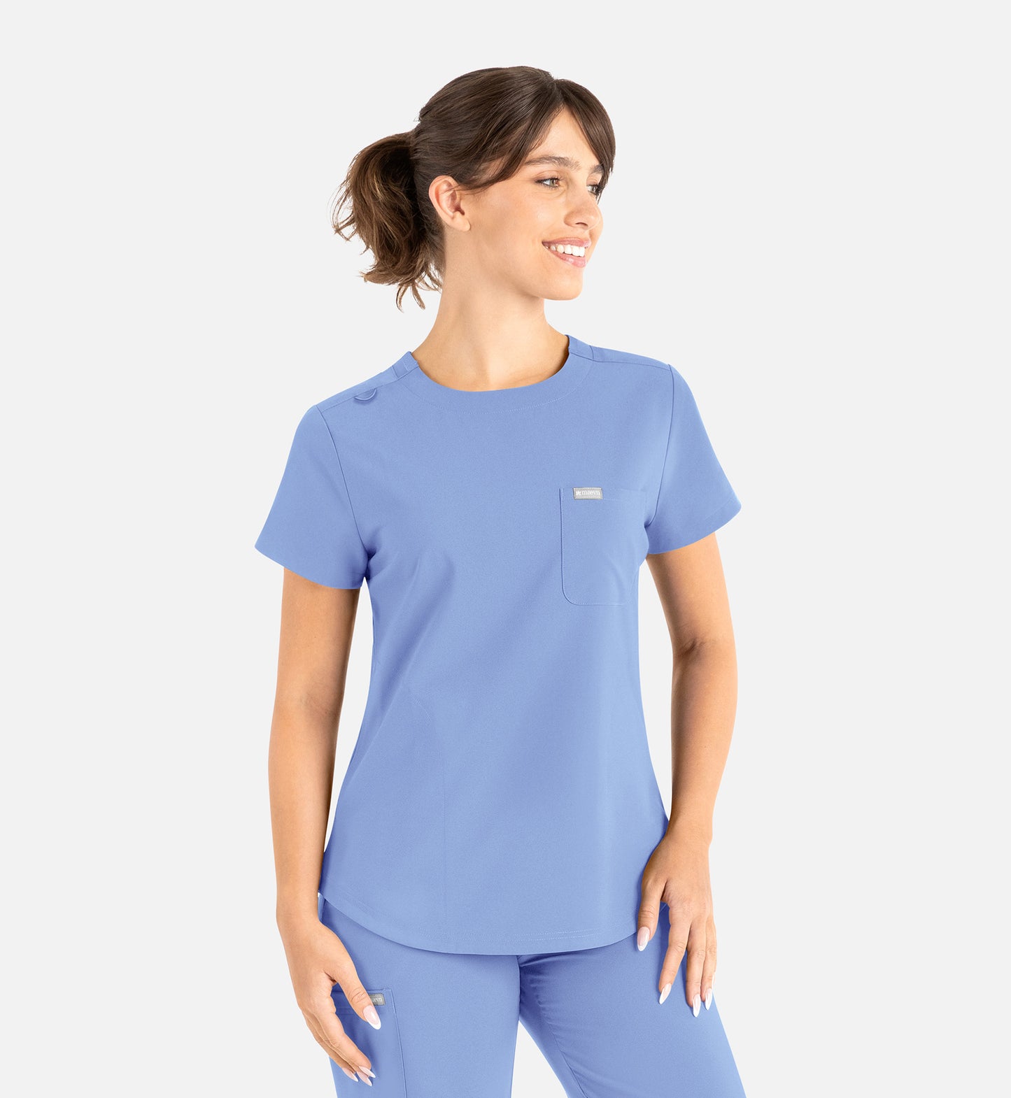 WOmen Maevn Momentum Round Neck Top 5005