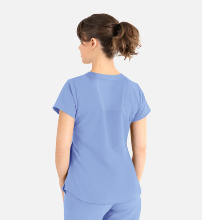 WOmen Maevn Momentum Round Neck Top 5005