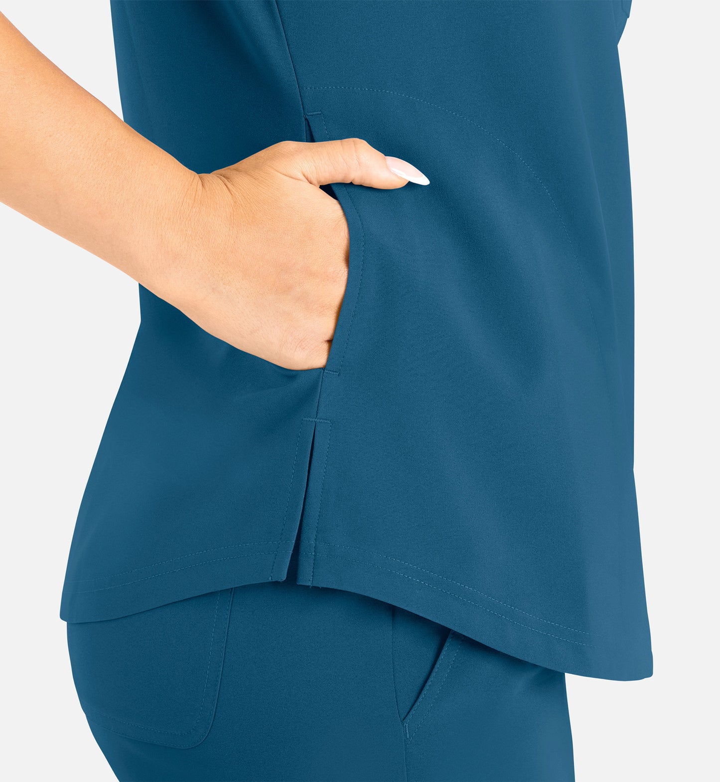 WOmen Maevn Momentum Round Neck Top 5005