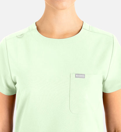 WOmen Maevn Momentum Round Neck Top 5005