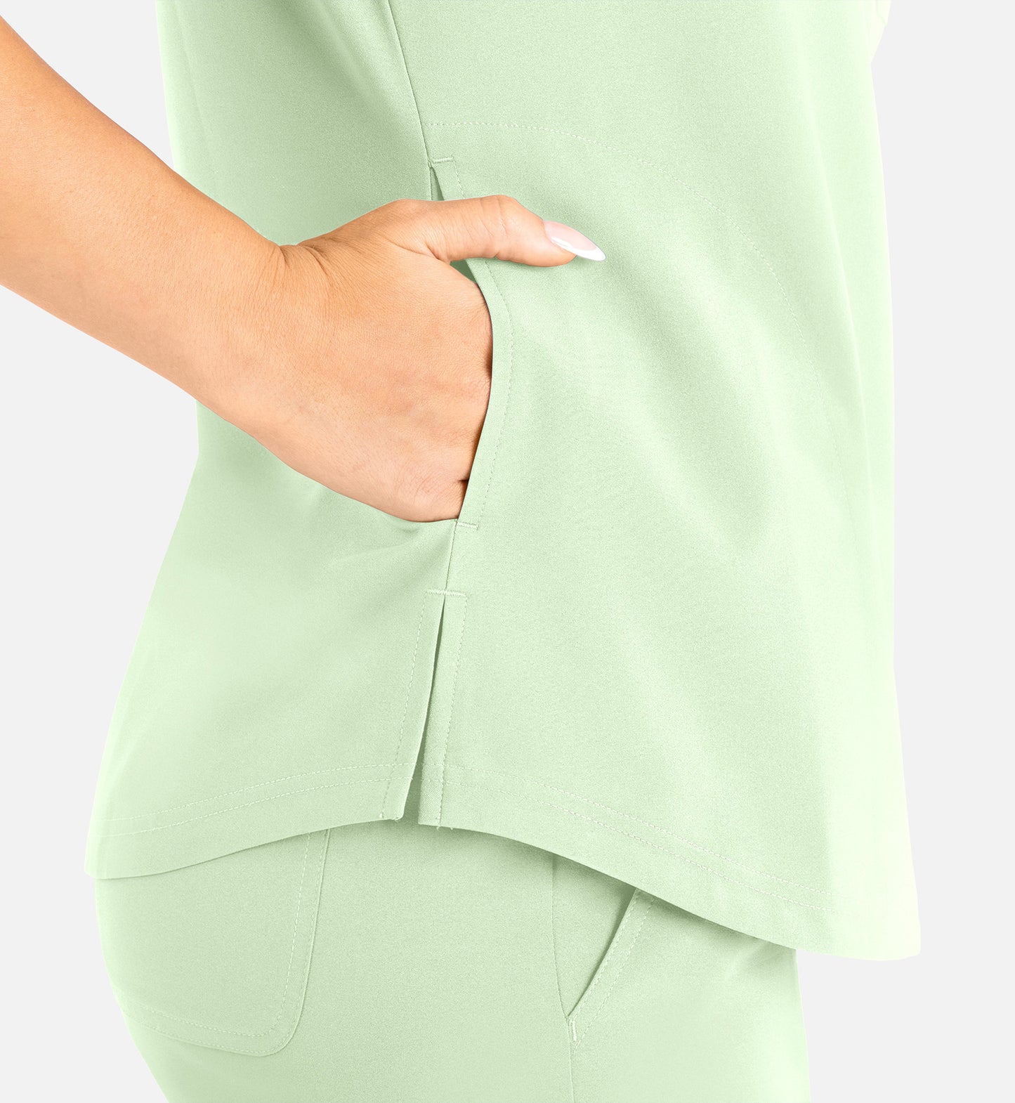 WOmen Maevn Momentum Round Neck Top 5005