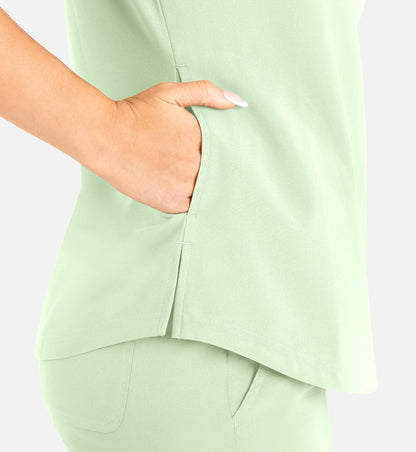 WOmen Maevn Momentum Round Neck Top 5005