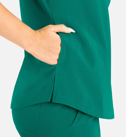 WOmen Maevn Momentum Round Neck Top 5005