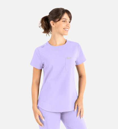 WOmen Maevn Momentum Round Neck Top 5005