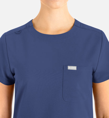 WOmen Maevn Momentum Round Neck Top 5005