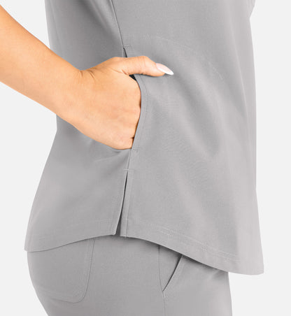 WOmen Maevn Momentum Round Neck Top 5005