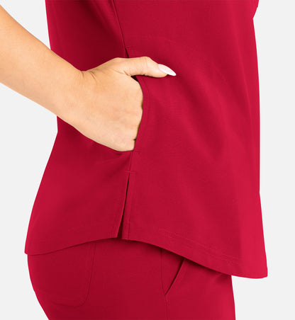 WOmen Maevn Momentum Round Neck Top 5005