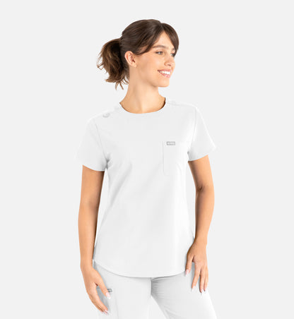 WOmen Maevn Momentum Round Neck Top 5005