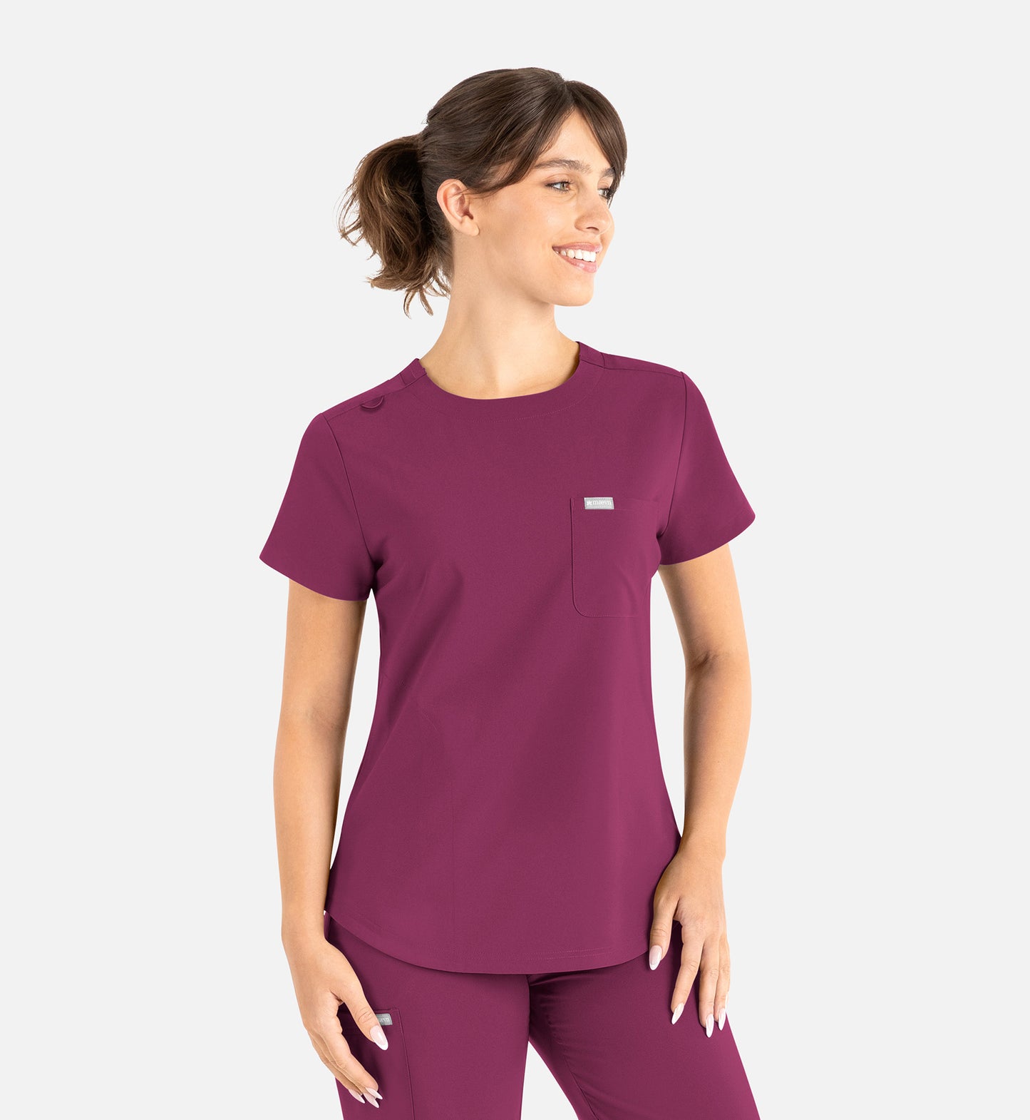 WOmen Maevn Momentum Round Neck Top 5005