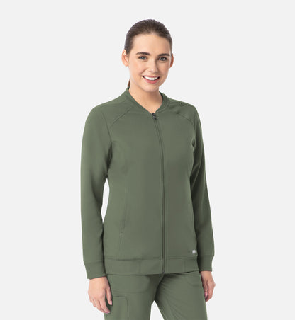 Women Maevn Momentum Full Zip Bomber Jacket 5061
