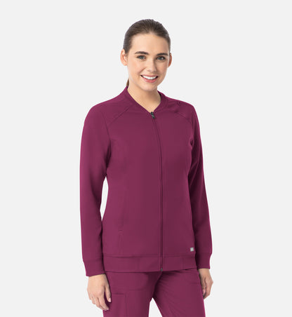 Women Maevn Momentum Full Zip Bomber Jacket 5061