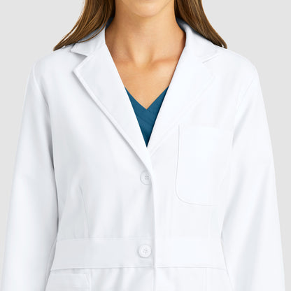 MAEVN WOMEN’S MID LENGTH LAB COAT 32INCH  5072