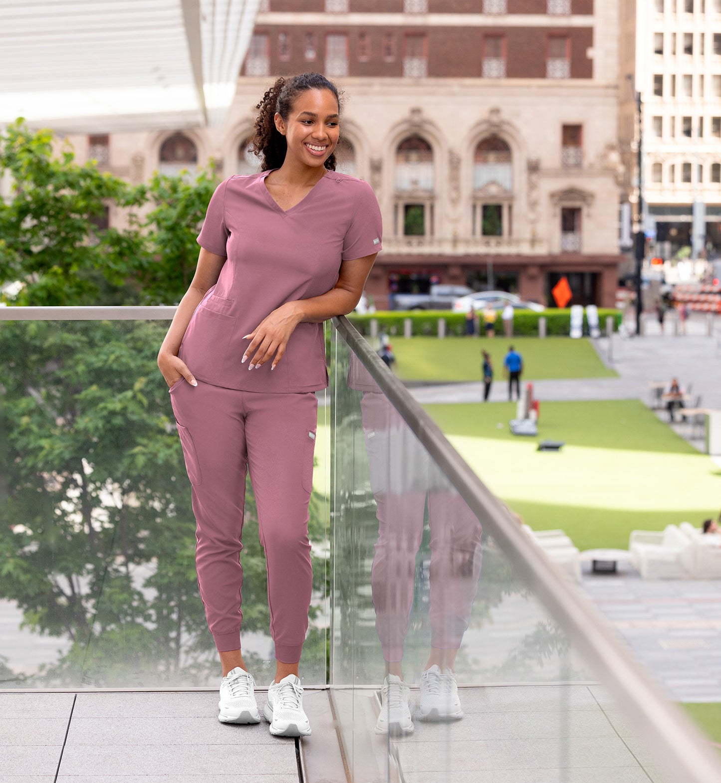 Women Maevn Momentum Yoga Waist Jogger 5092