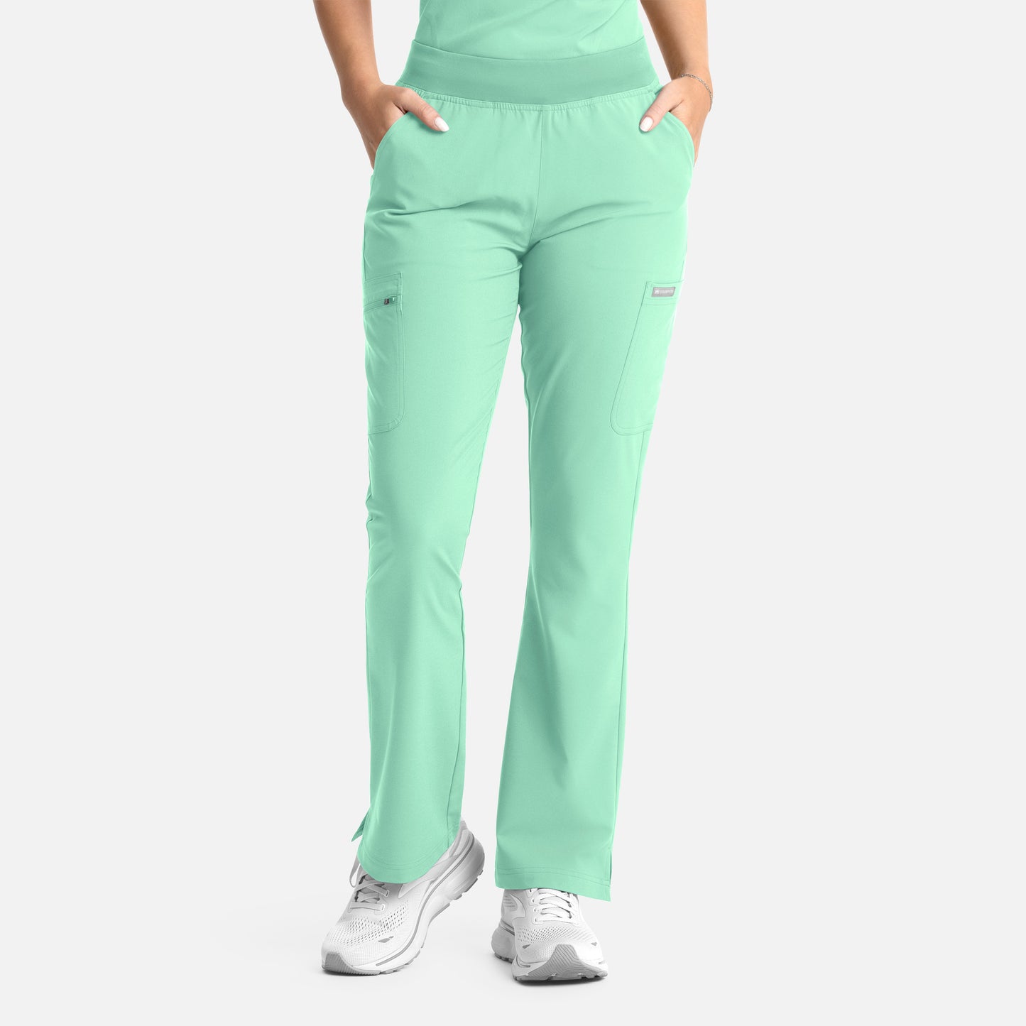 MAEVN WOMEN'S FULL ELASTIC BAND FLARE LEG PANT 5093