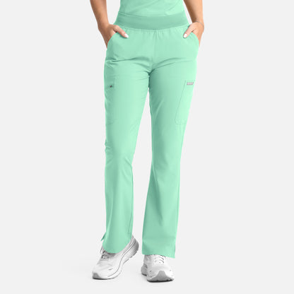 MAEVN WOMEN'S FULL ELASTIC BAND FLARE LEG PANT 5093