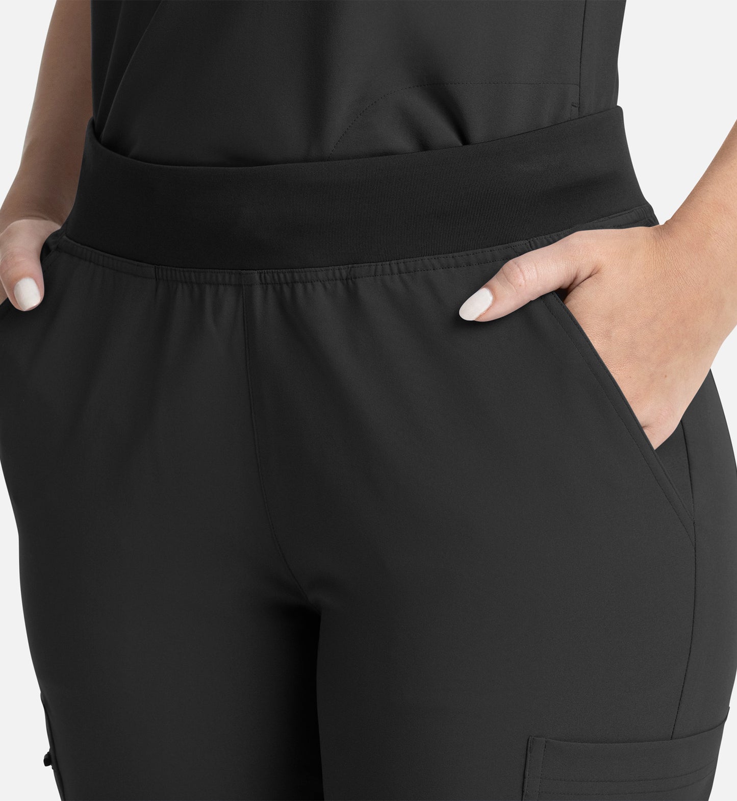 Women Maevn Momentum Full Elastic Band Flare Leg Pant 5093