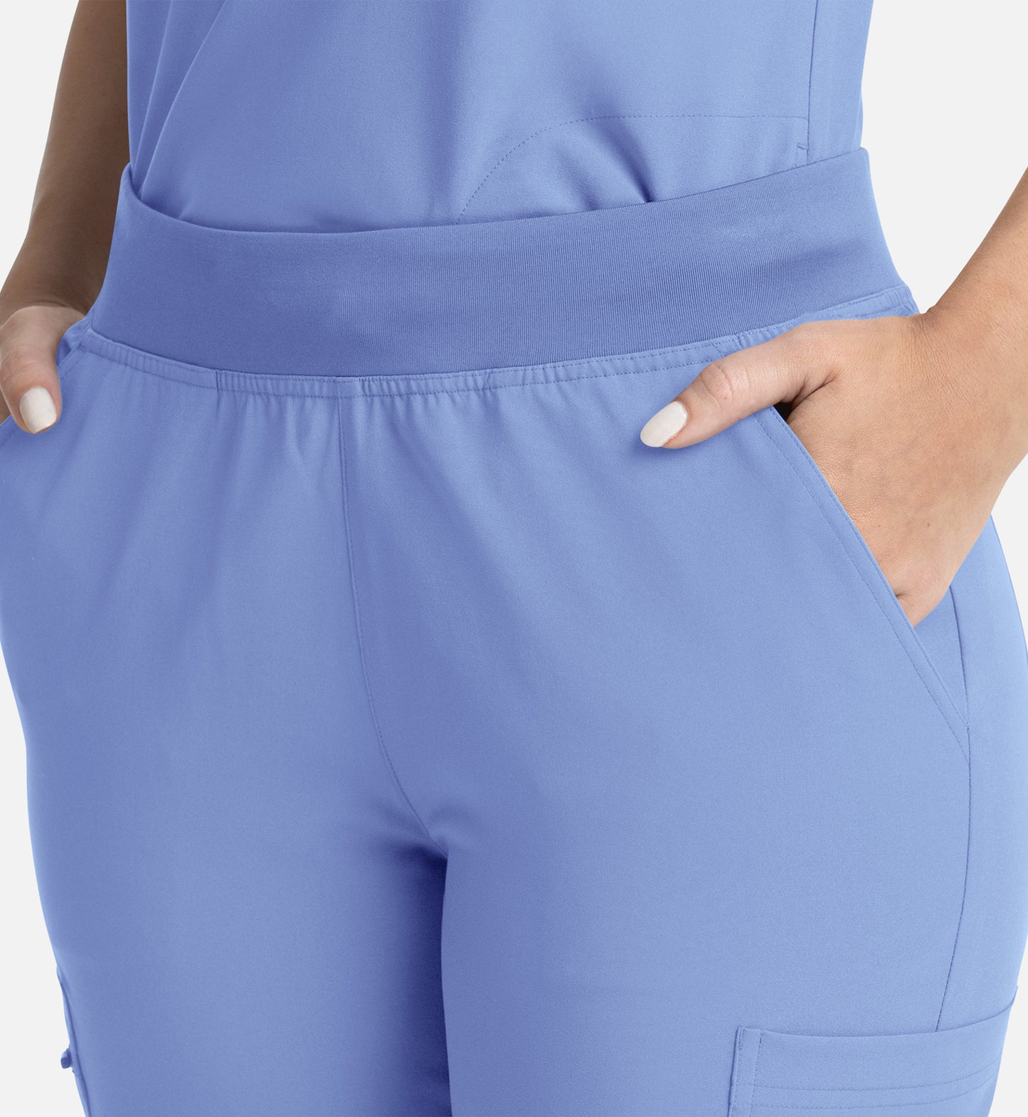 Women Maevn Momentum Full Elastic Band Flare Leg Pant 5093