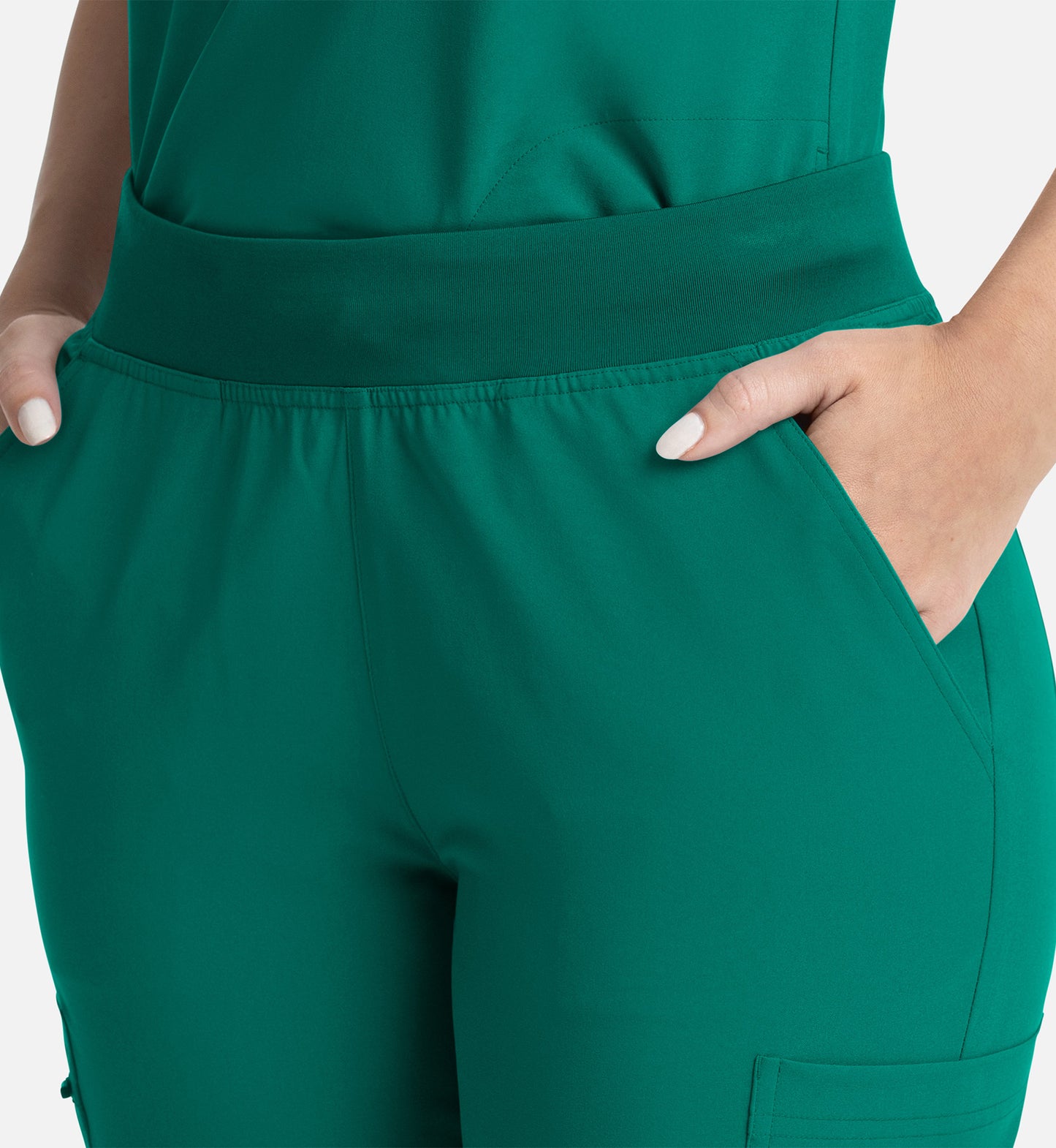 Women Maevn Momentum Full Elastic Band Flare Leg Pant 5093