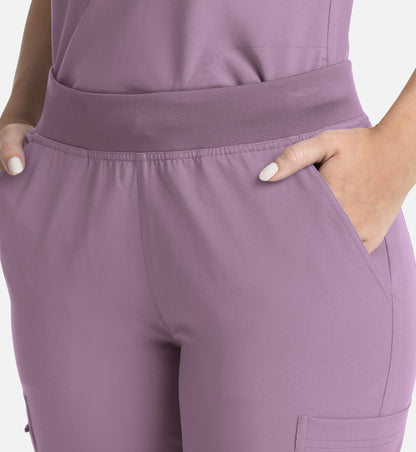 Women Maevn Momentum Full Elastic Band Flare Leg Pant 5093