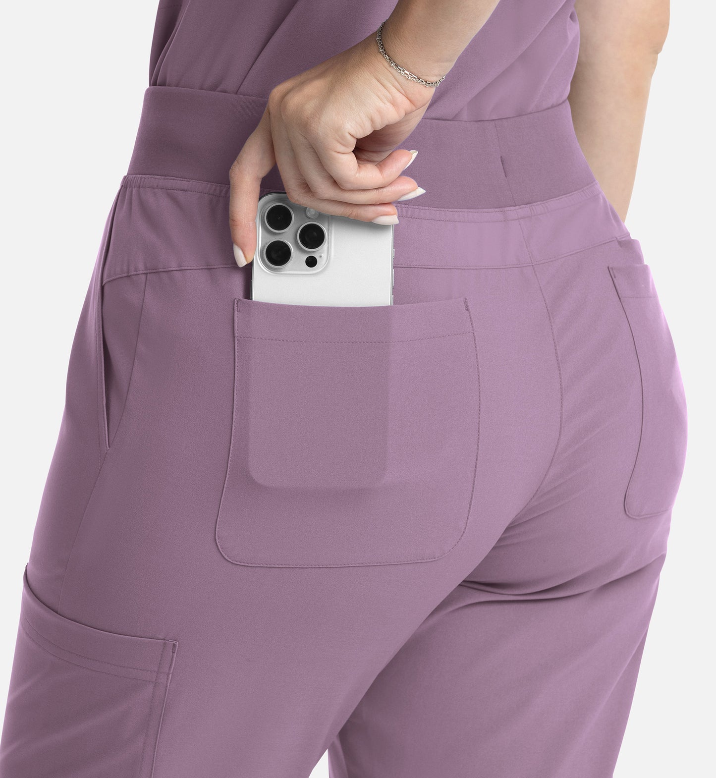 Women Maevn Momentum Full Elastic Band Flare Leg Pant 5093