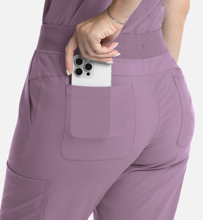 Women Maevn Momentum Full Elastic Band Flare Leg Pant 5093