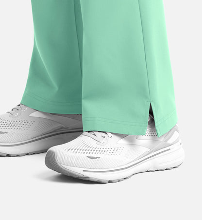 Women Maevn Momentum Full Elastic Band Flare Leg Pant 5093