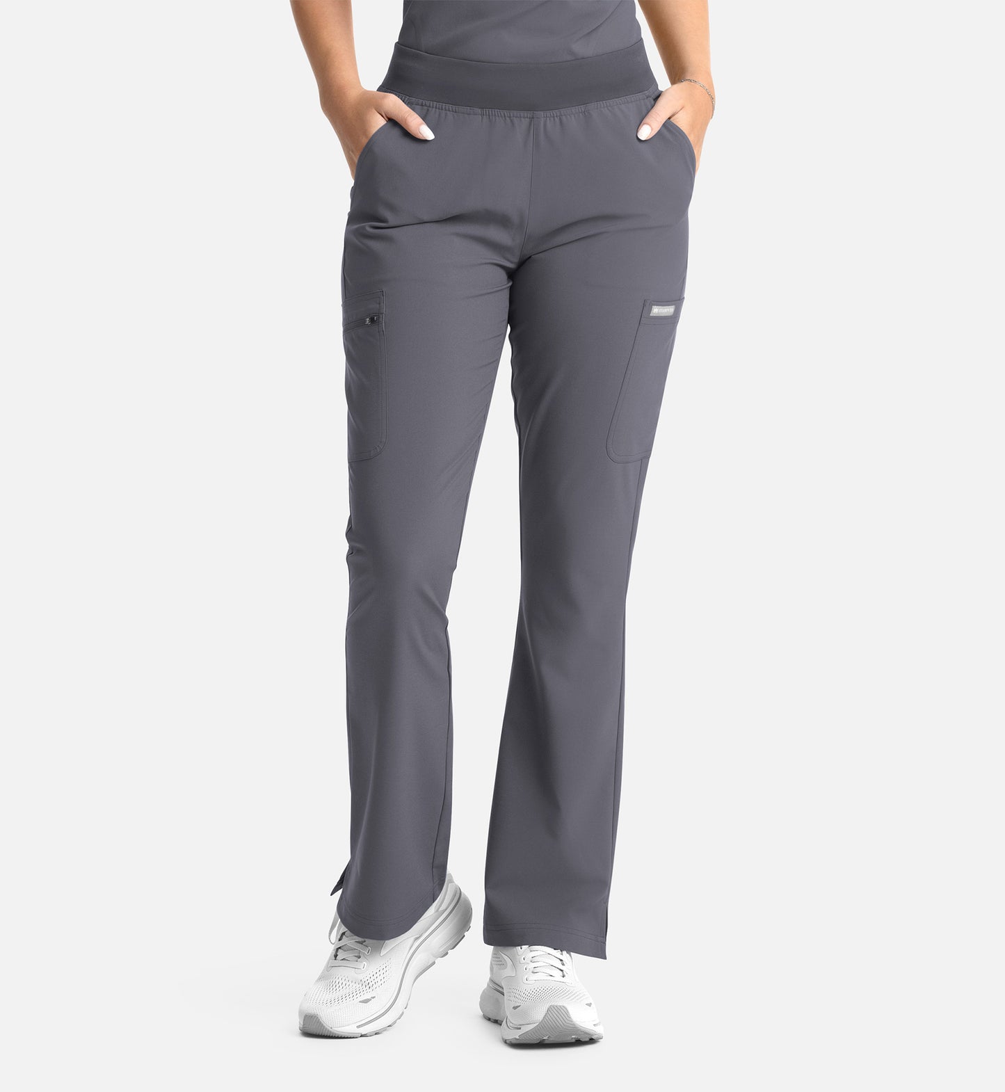 Women Maevn Momentum Full Elastic Band Flare Leg Pant 5093