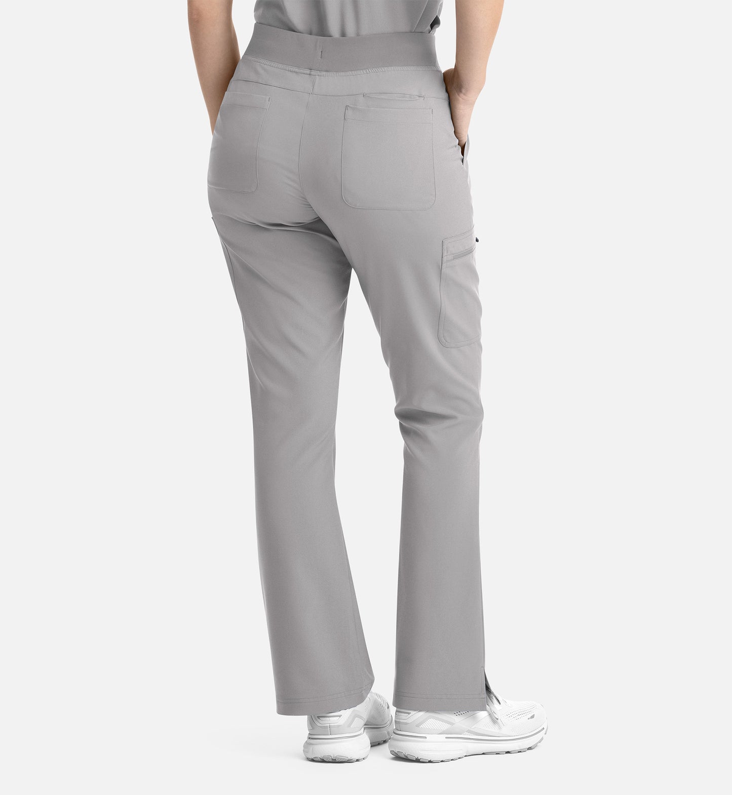 Women Maevn Momentum Full Elastic Band Flare Leg Pant 5093