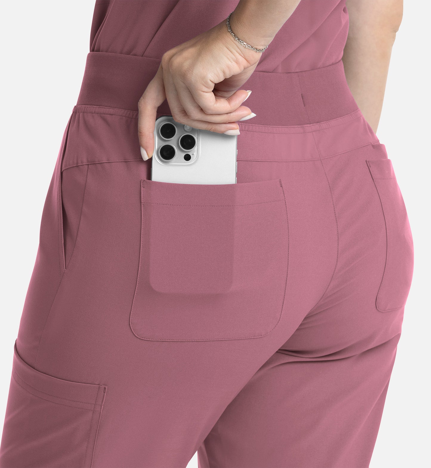 Women Maevn Momentum Full Elastic Band Flare Leg Pant 5093