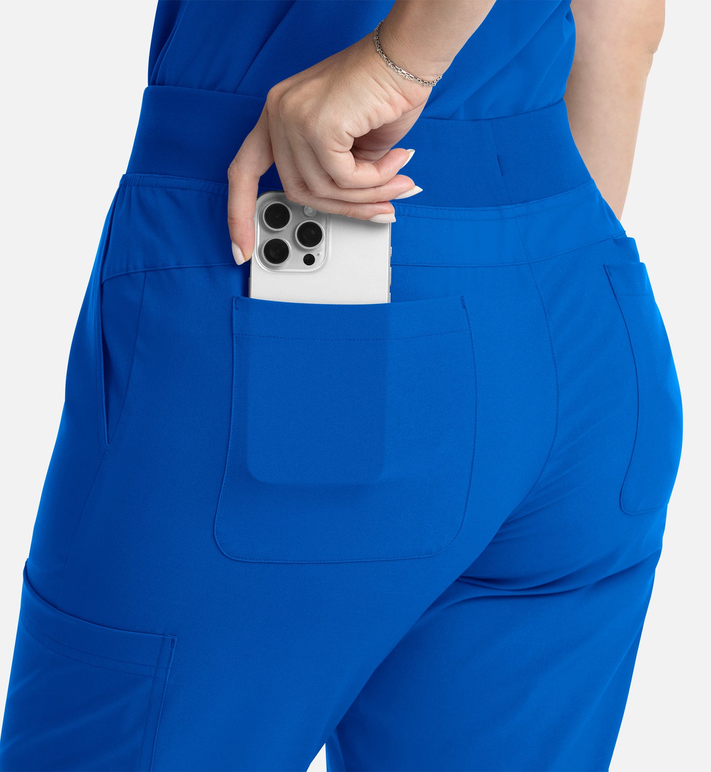 Women Maevn Momentum Full Elastic Band Flare Leg Pant 5093