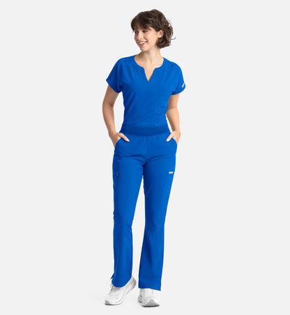 Women Maevn Momentum Full Elastic Band Flare Leg Pant 5093